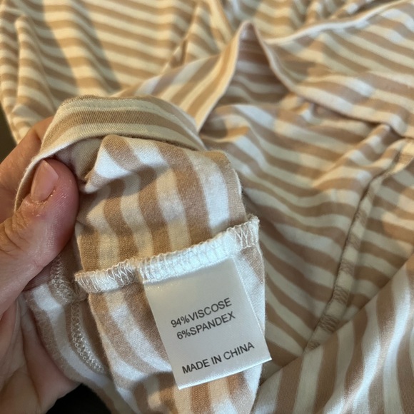 Sinclaire 10 Women’s Striped Long Sleeve Tee - Picture 5 of 6